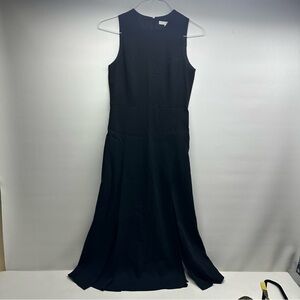 ANN MASHBURN LONG Elegant Black Sleeveless Dress SIZE 6